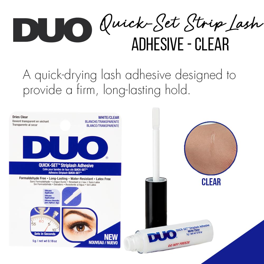 DUO Quick-Set False Strip Lash Adhesive
