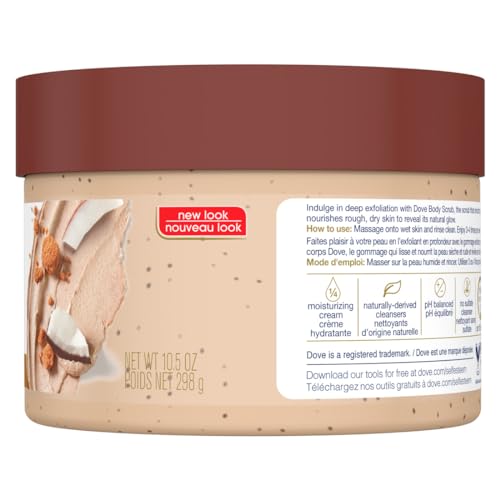 Dove Dove Scrub For Skin Body Exfoliates 10 5 Oz