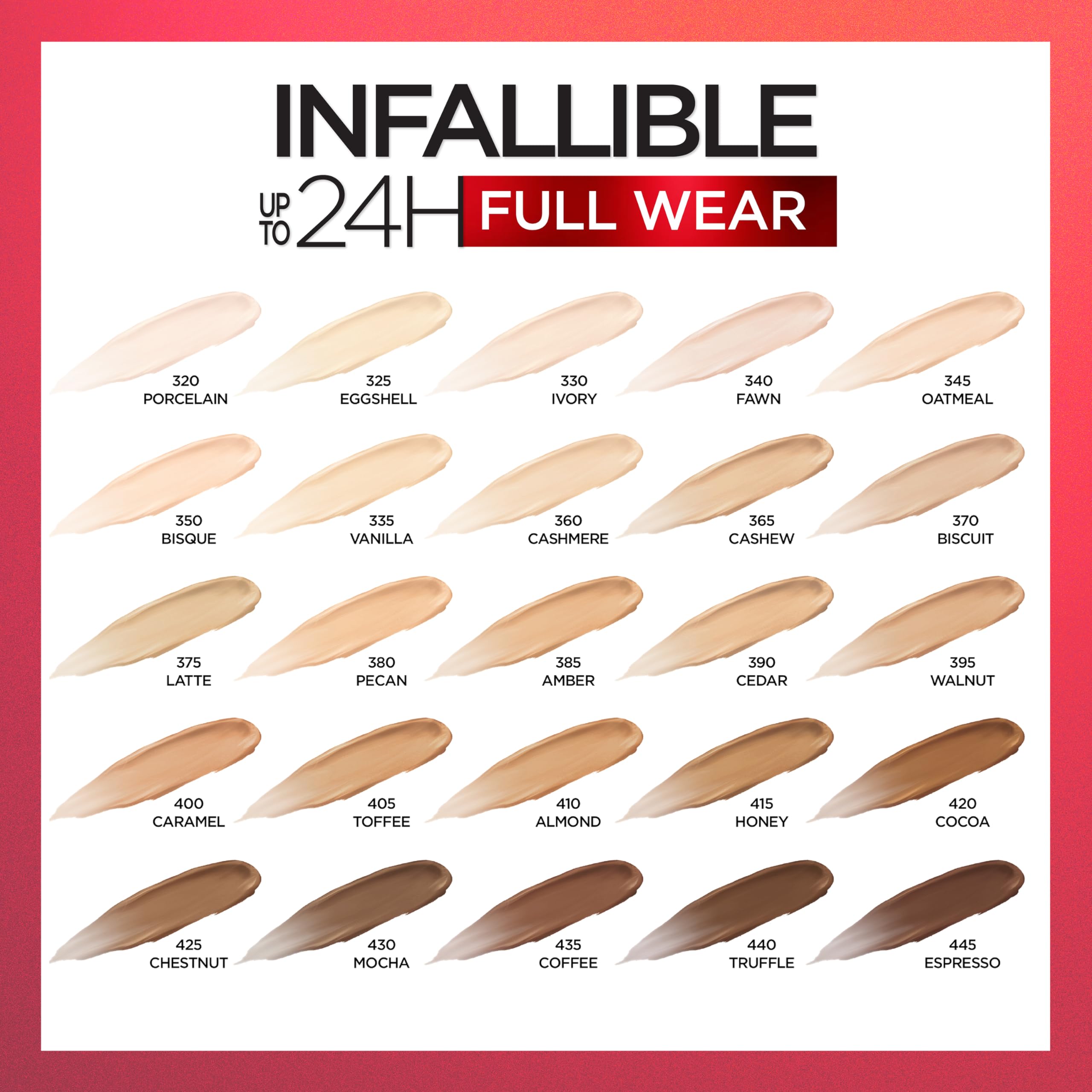 Loreal Paris infallible 24 hr full wear concealerliquidmatte