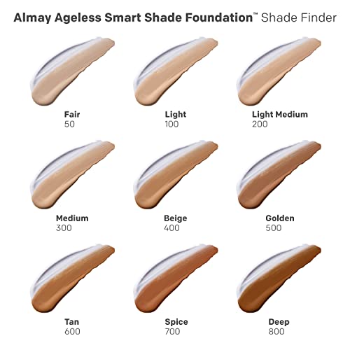 Anti-Aging Foundation by Almay, Smart Shade Face Makeup with Hyaluronic Acid