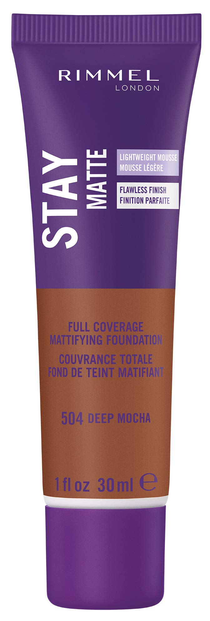 Rimmel Stay Matte Foundation Soft Beige 1 Fluid Ounce Bottle Soft Matte Powder Finish Foundation for a Naturally Flawless Look