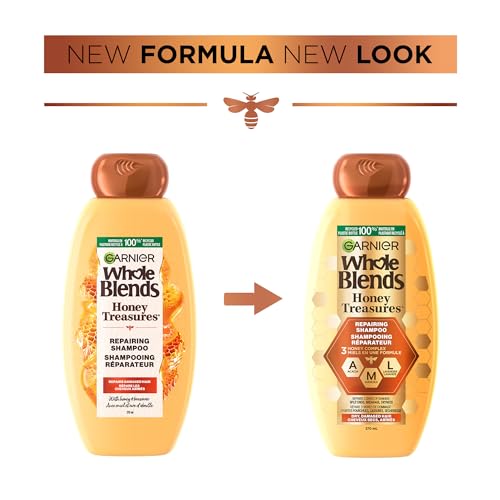 Garnier Whole Blends Repairing Shampoo Honey Treasures Count