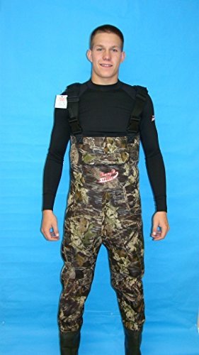 TommyD Sports Fishing Waders Size Large, Camo Color