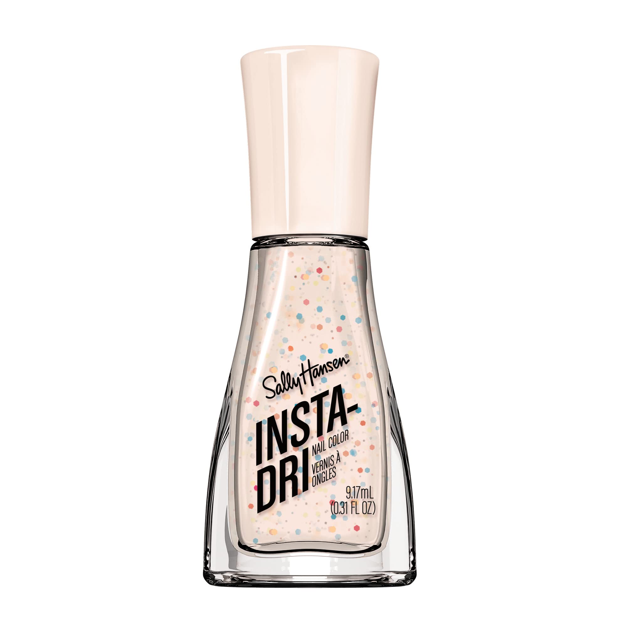 Sally Hansen Insta-Dri Nail Polish - City Chic Collection - Sprinkle, Sprinkle - 0.31 fl oz, Case of 72