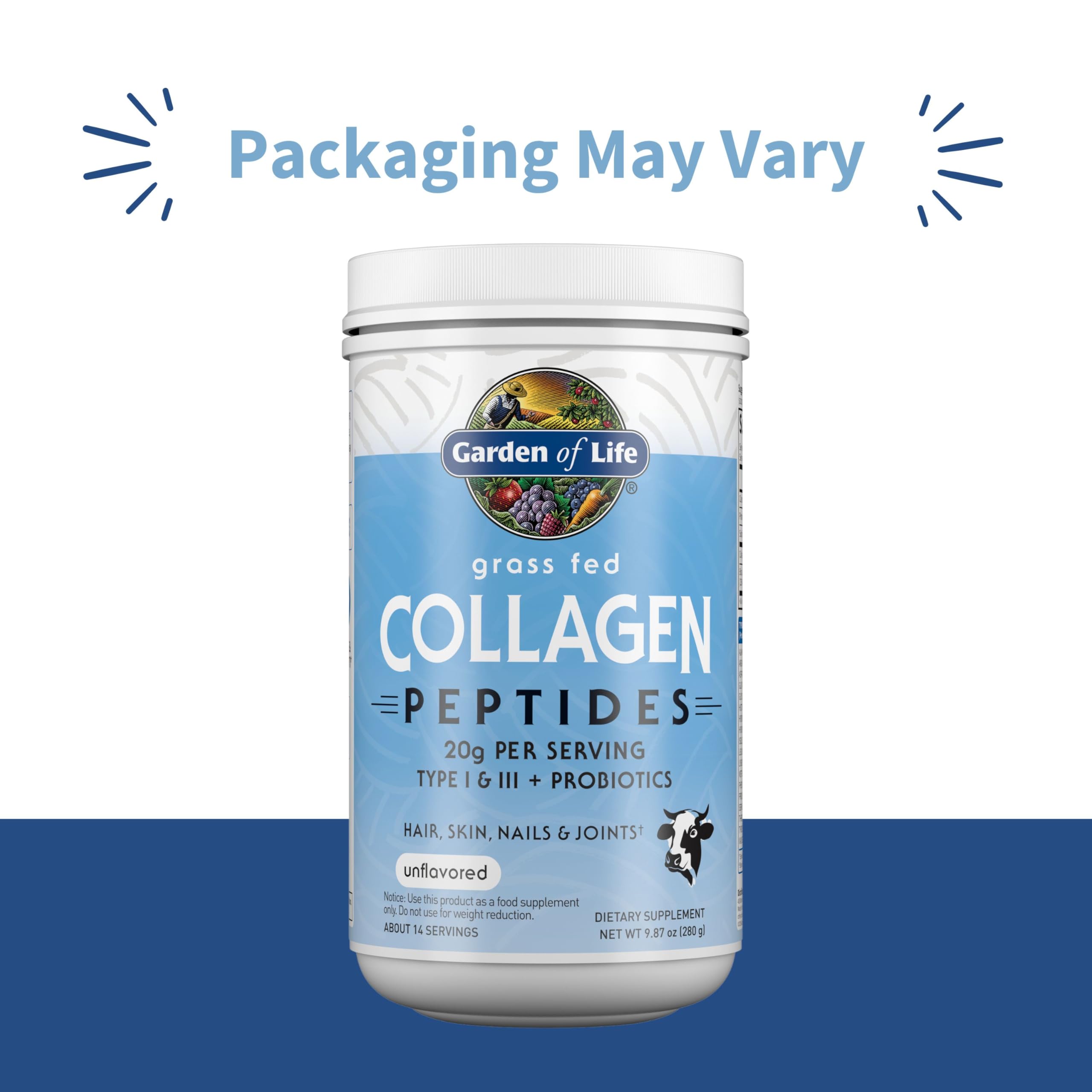 Garden of Life Collagen Peptides Powder