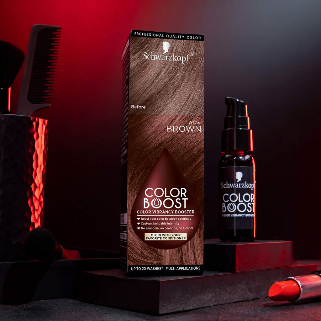 Schwarzkopf Color Boost Color Vibrancy Booster, Dark Cool, Dark Cool