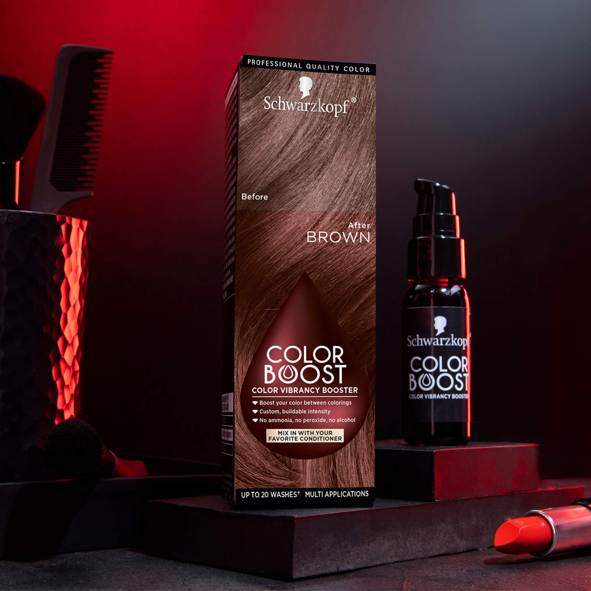 Schwarzkopf Color Boost Color Vibrancy Booster, Dark Cool, Dark Cool