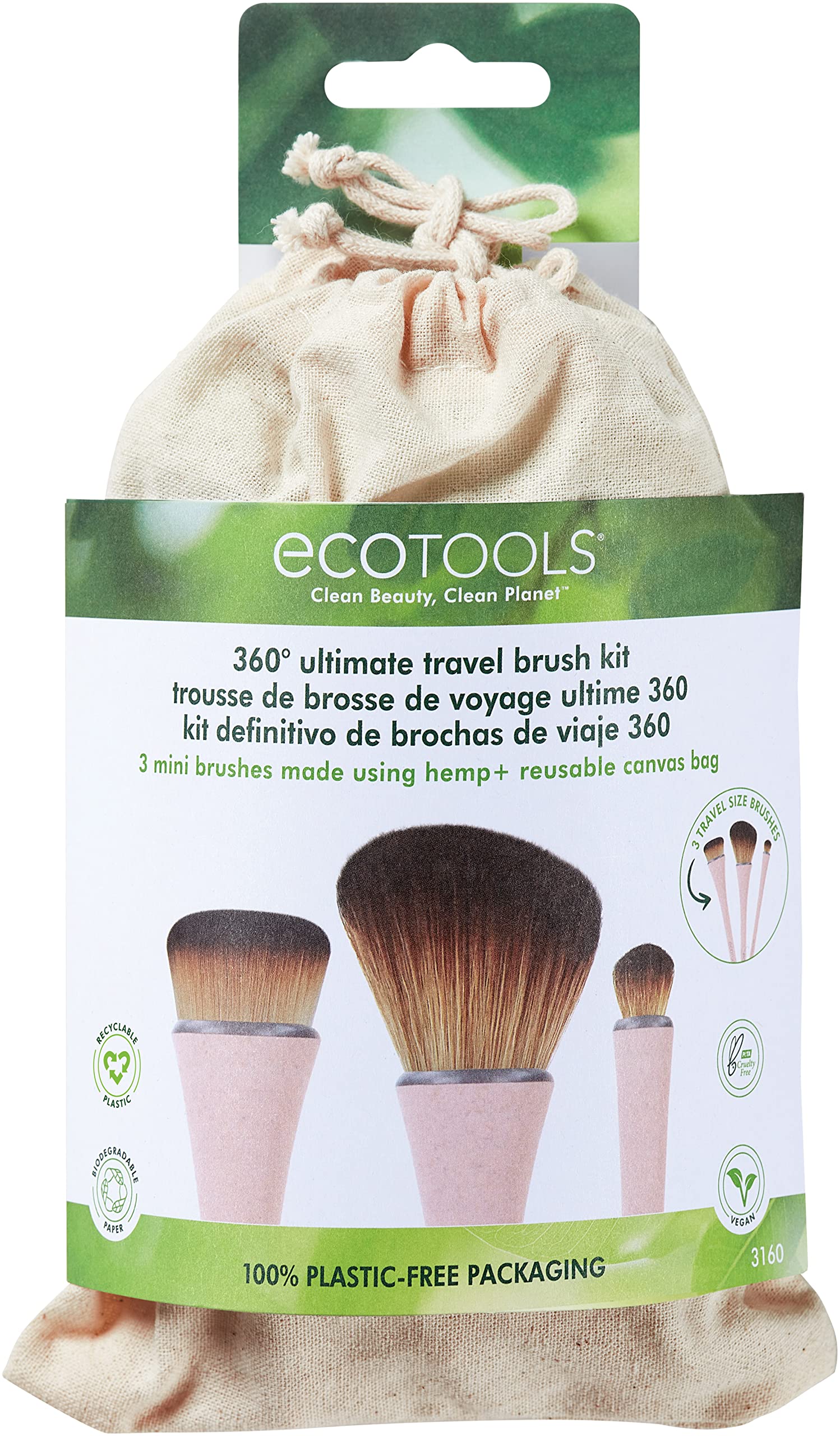 EcoTools Ecotools 3 Makeup Set Brushes
