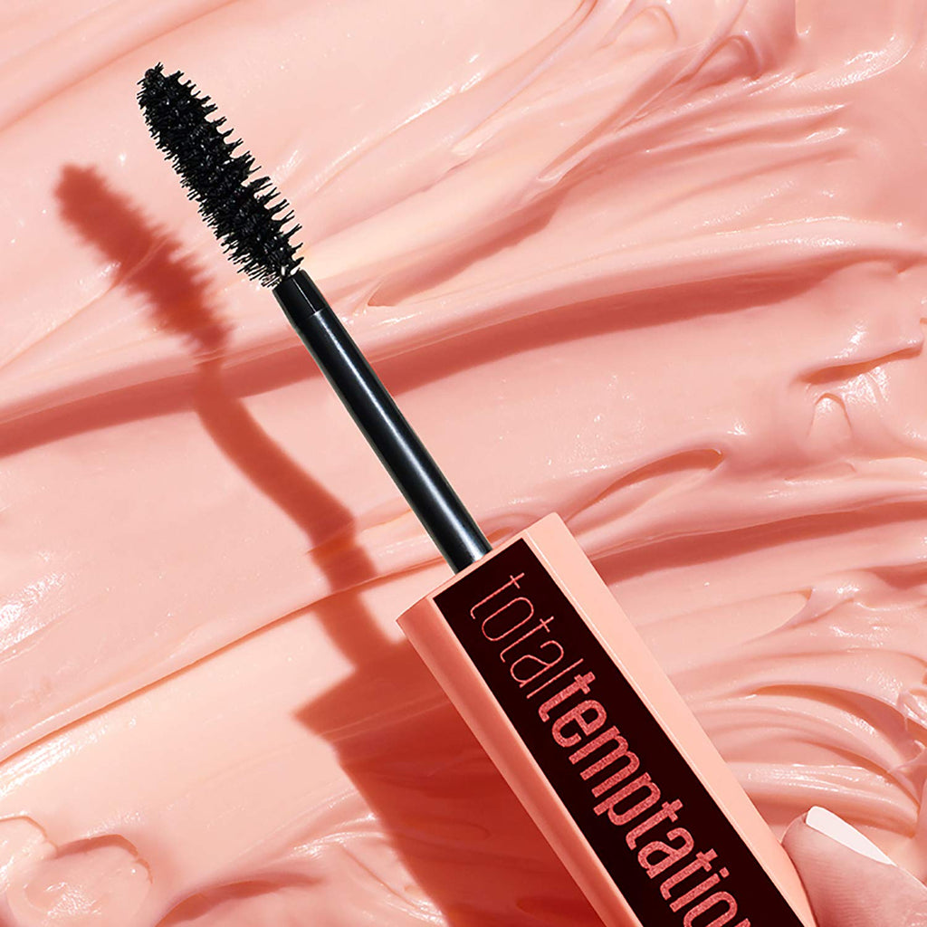 Maybelline New York Total Temptation Washable Mascara, Blackest Black, 0.27