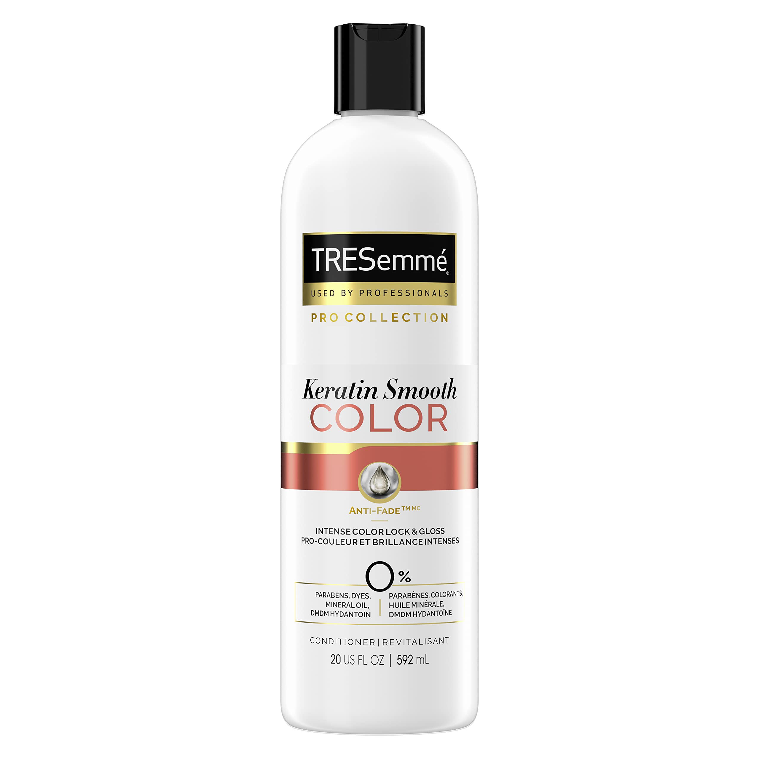 TRESemmé Conditioner for Color Treated Hair Keratin Smooth that Prolongs and Extends the Time Between Coloring 20 oz