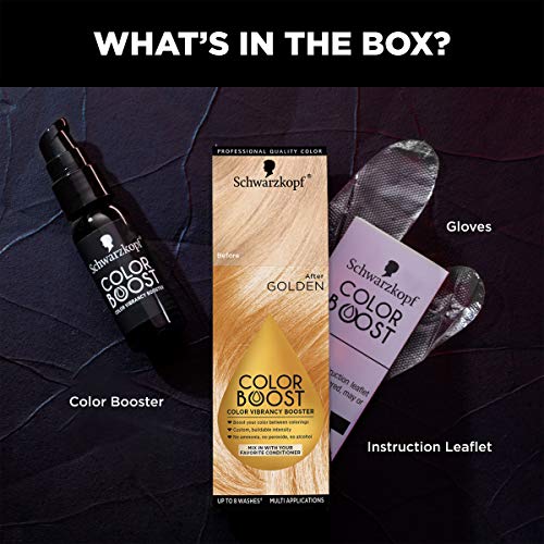 Schwarzkopf Color Boost Color Vibrancy Booster, Dark Cool, Dark Cool