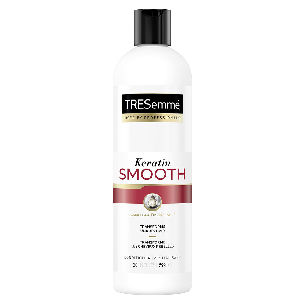 TRESemmé Conditioner for Dry Hair Keratin Smooth for Sleek, Smooth, Shinier Hair 20 oz