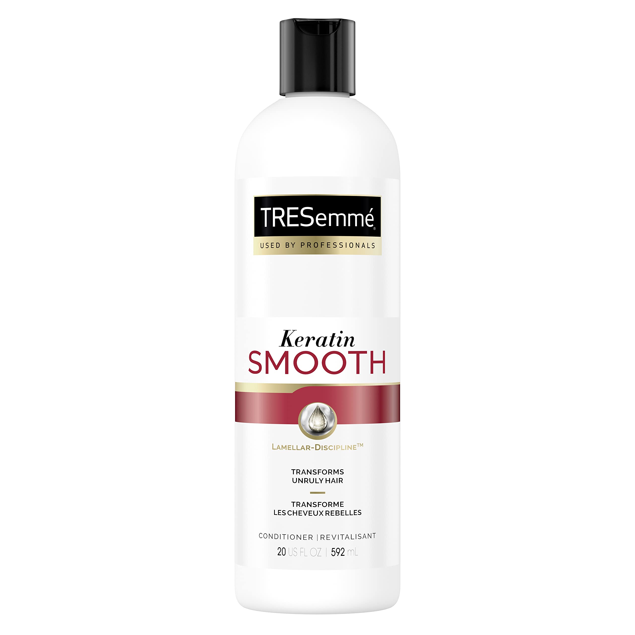 TRESemmé Conditioner for Dry Hair Keratin Smooth for Sleek, Smooth, Shinier Hair 20 oz