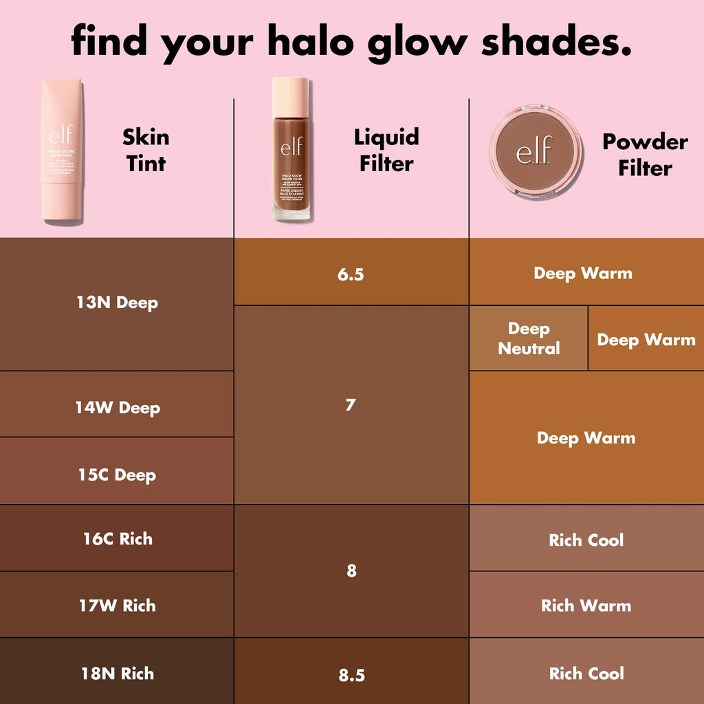 ELF halo glow complextion booster liquid vegan cruelty free