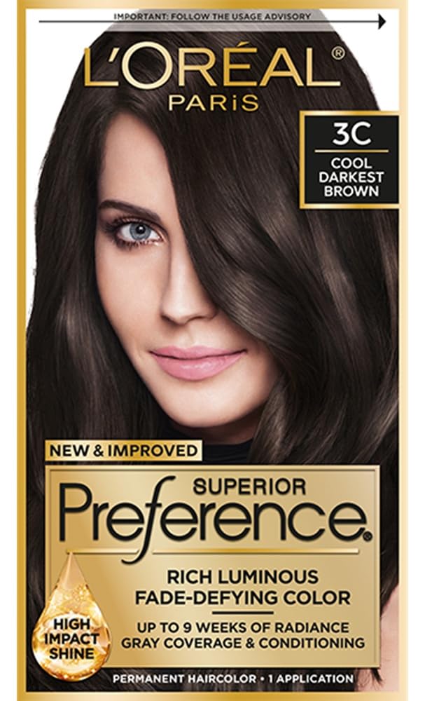 L'Oreal Paris Superior Preference Fade-Defying + Shine Permanent Hair Color