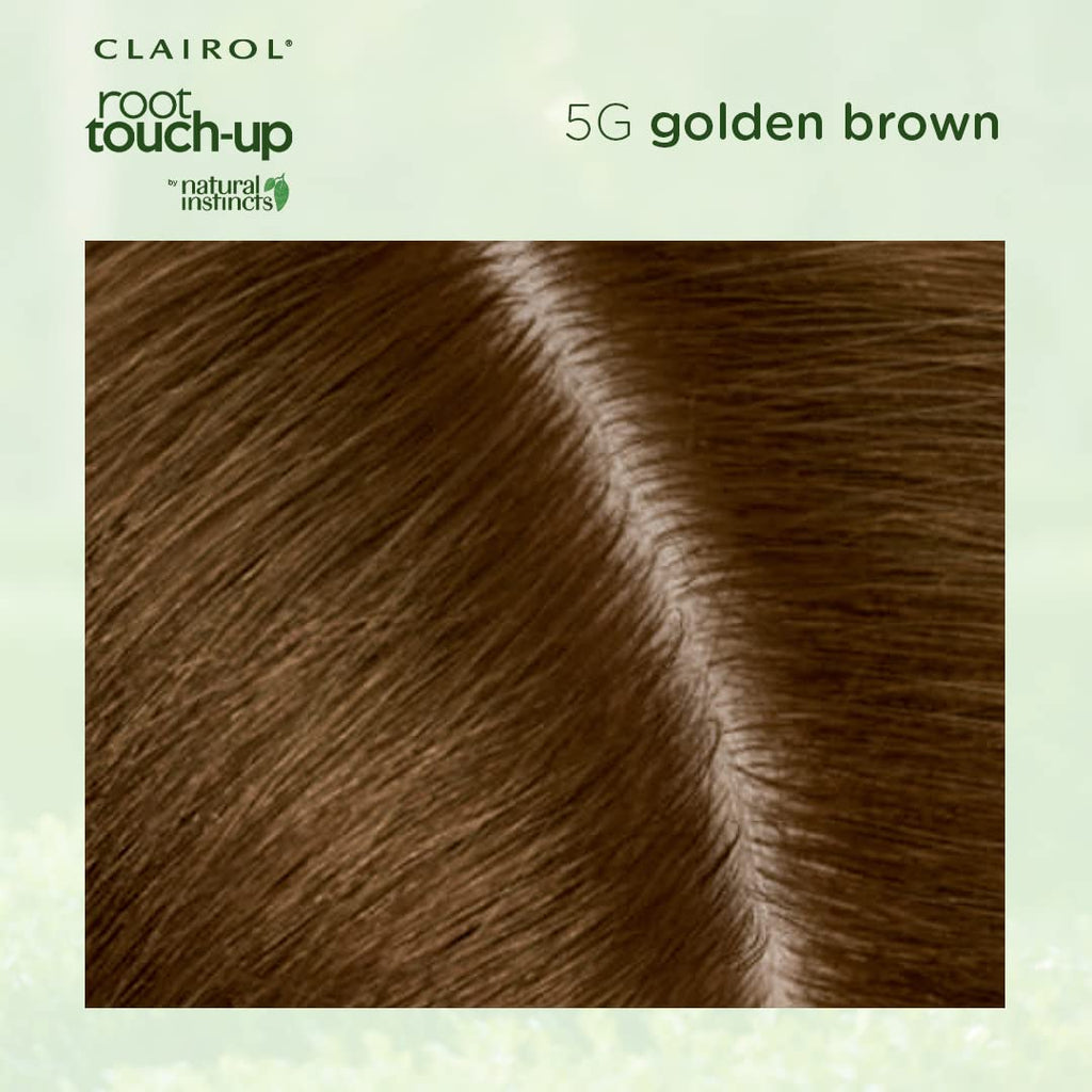 Clairol Root Touch-Up by Natural Instincts Permanent Hair Dye for Naturally Blended Roots with 100% Gray Coverage