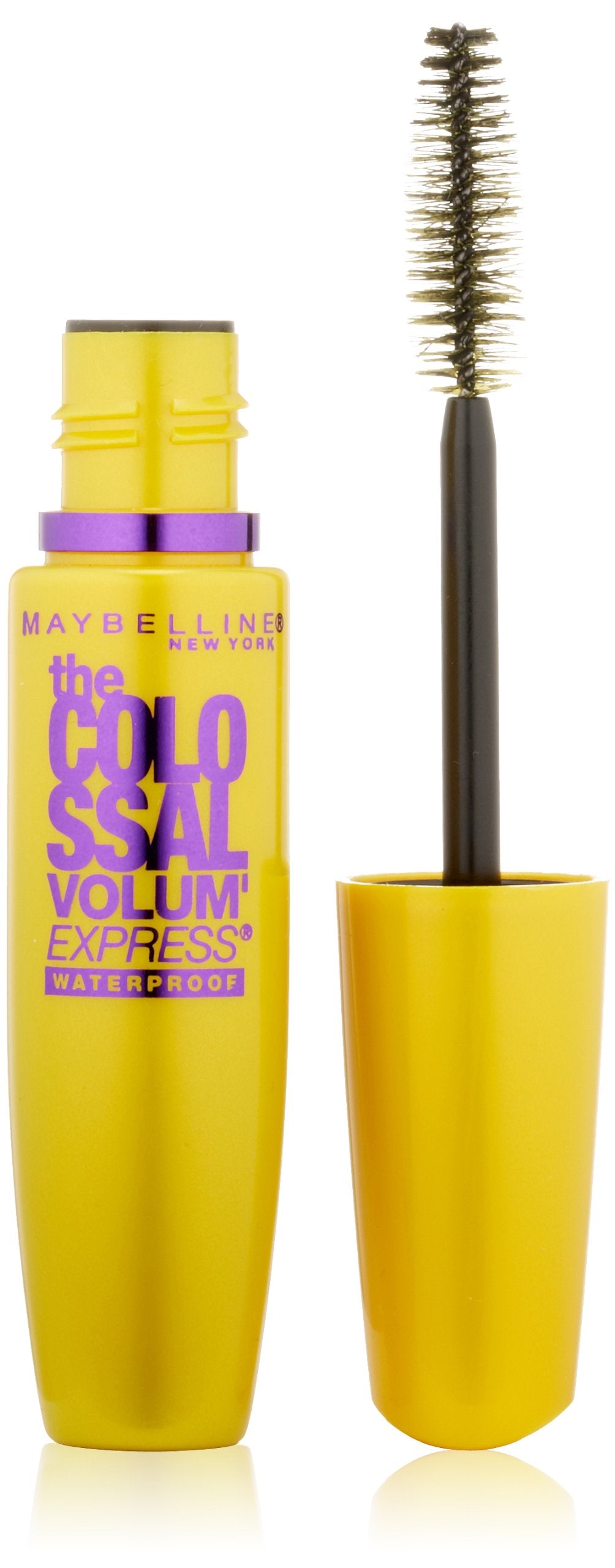 Maybelline New York Volum' Express The Colossal Waterproof Mascara, Classic Black, 0.27 Fluid Ounce