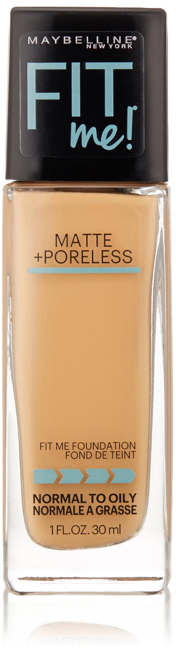 MAYBELLINE Maybelline New York Fit Me Matte Plus Poreless Foundation 1 Fluid Ounce
