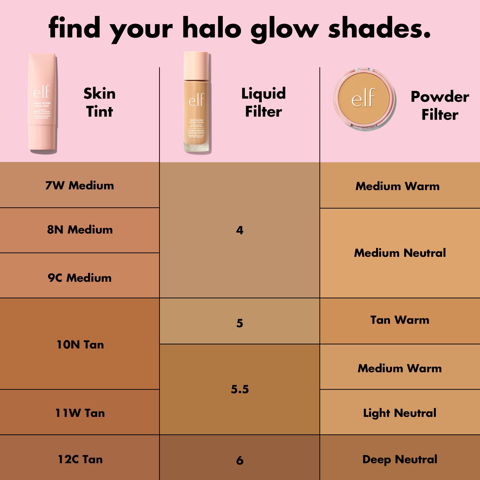 ELF halo glow complextion booster liquid vegan cruelty free