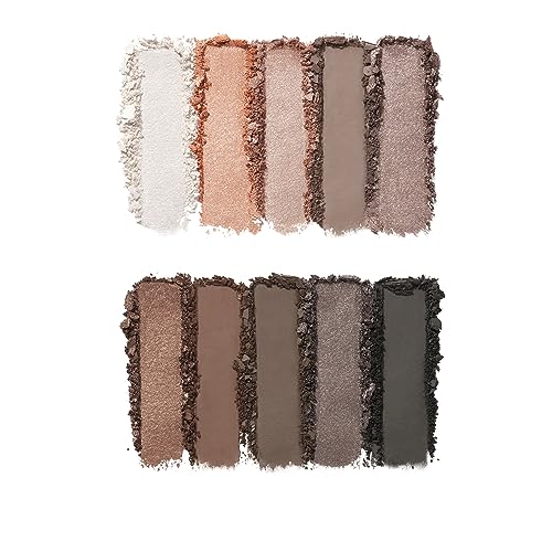ELF perfect 10 eyeshadow palette powder matte eyeshadow Cruelty free