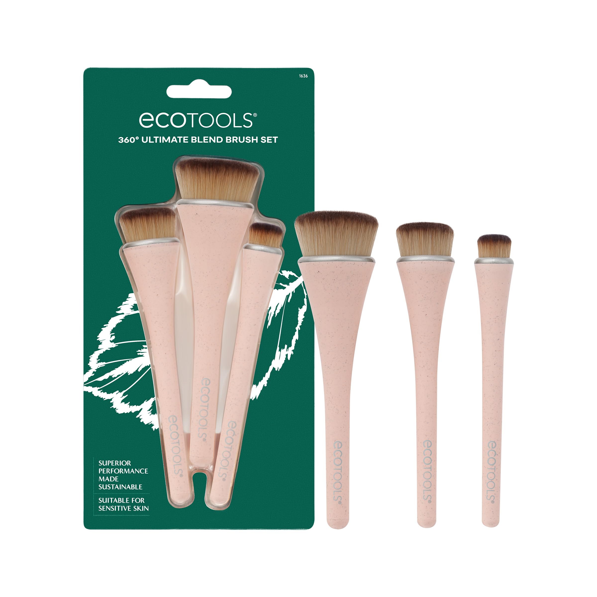 EcoTools Ecotools 3 Makeup Set Brushes