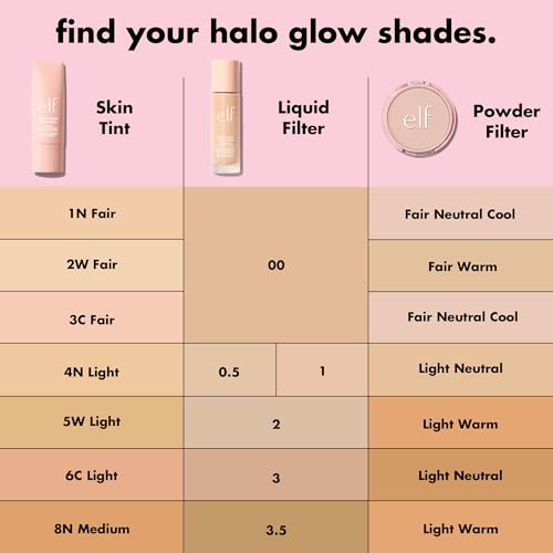 ELF halo glow complextion booster liquid vegan cruelty free