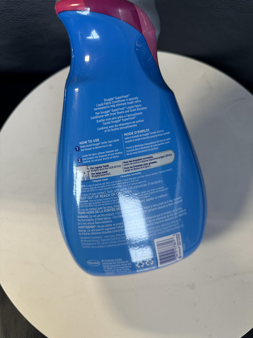 Snuggle Fabric Softener, Spring Burst Scent, 42.8 fl oz, 40 Loads, 5 IN 1 Body,Active, Damp, Outdoor, Pet.