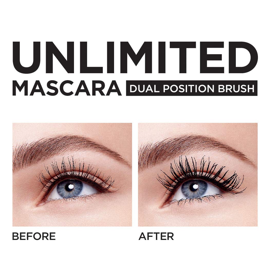L'Oreal Paris Cosmetics Unlimited Lash Lifting and Lengthening Washable Mascara