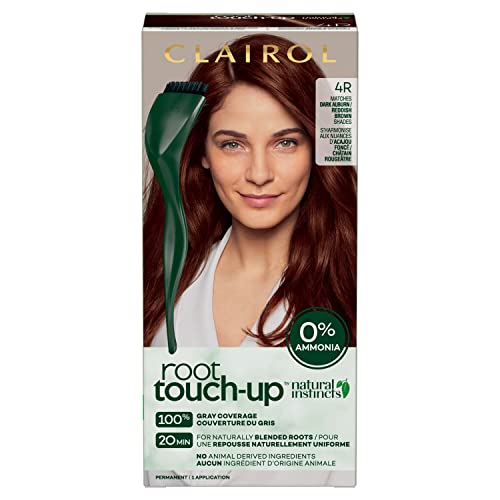 Clairol Root Touch-Up by Natural Instincts Permanent Hair Dye for Naturally Blended Roots with 100% Gray Coverage