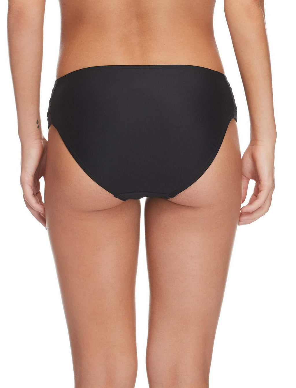 Body Glove Women's Smoothies Nuevo Contempo Solid Full Coverage Bikini Bottom Swimsuit