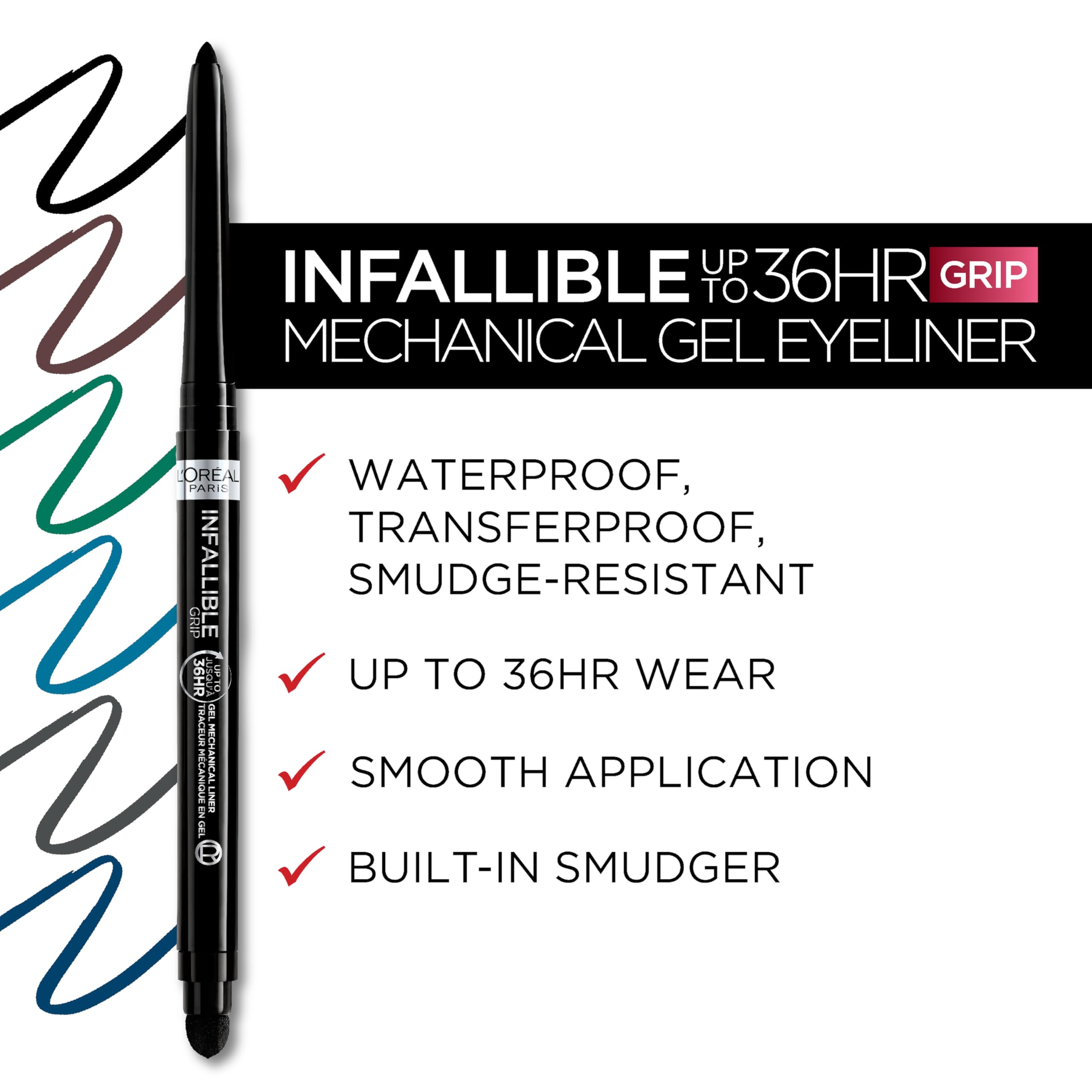 L'Oréal Paris Makeup Infallible Pro-Last Waterproof Pencil Eyeliner