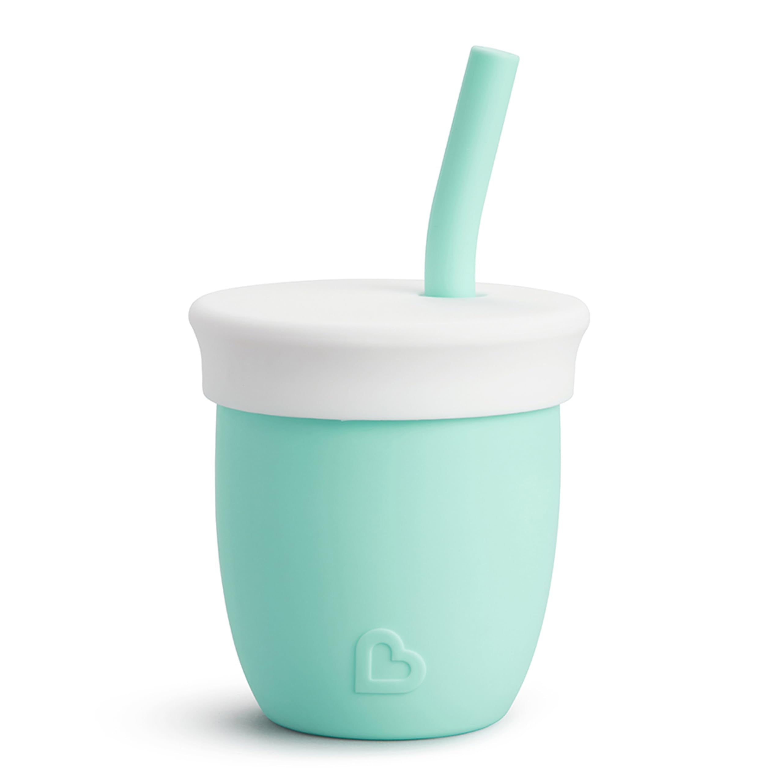 Munchkin C’est Silicone! Open Training Cup and Straw Cup for Babies and Toddlers