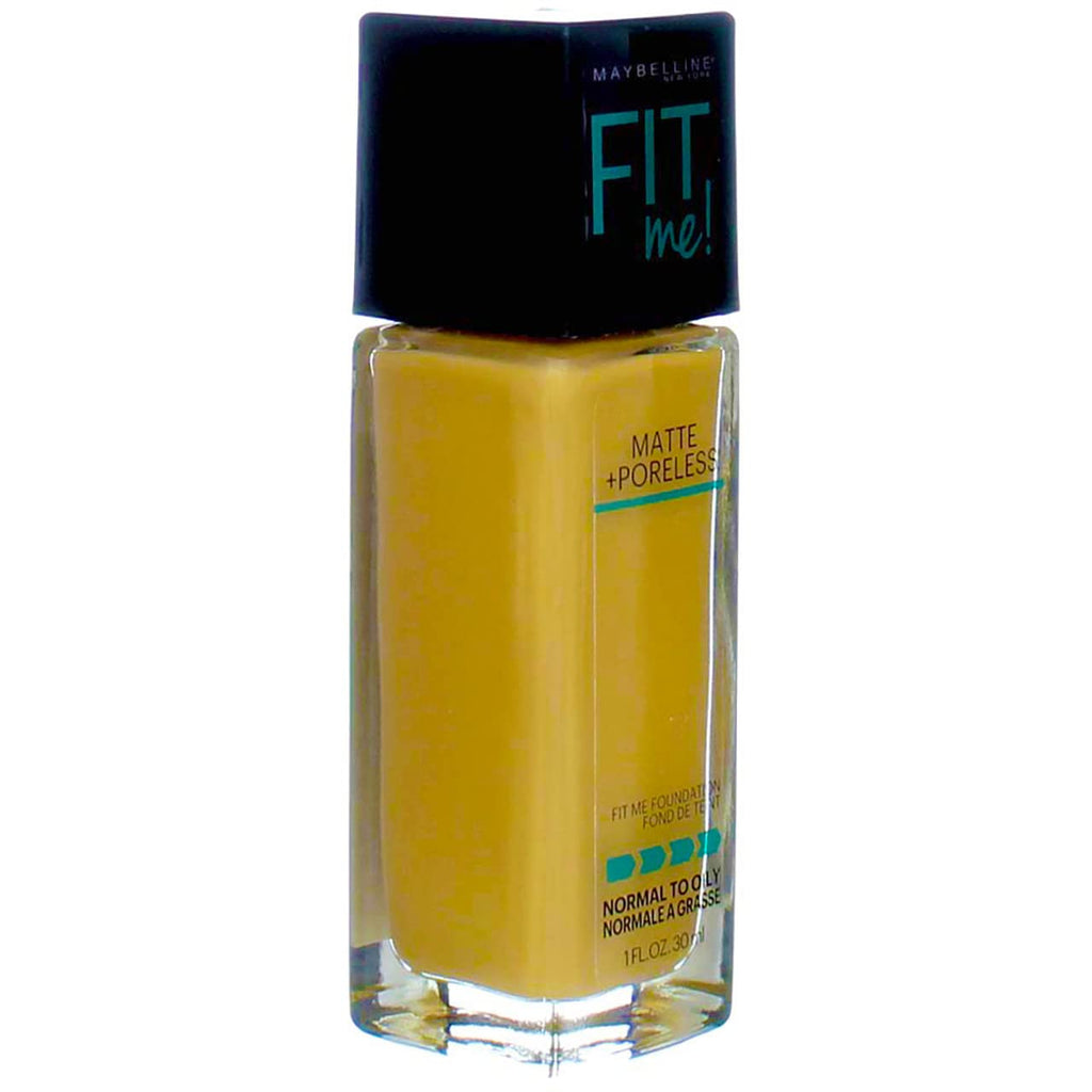 Maybelline New York Fit Me Matte + Poreless Foundation, Soft Tan [228], 1 Ounce