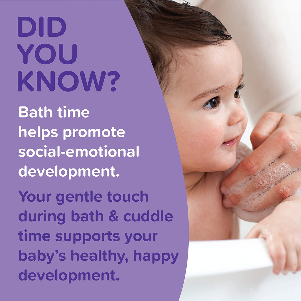 Johnson's Calming Baby Shampoo with Soothing NaturalCalm Scent, Hypoallergenic & Tear-Free Baby Hair Shampoo, Free of Parabens, Phthalates, Sulfates & Dyes, 13.6 fl. oz