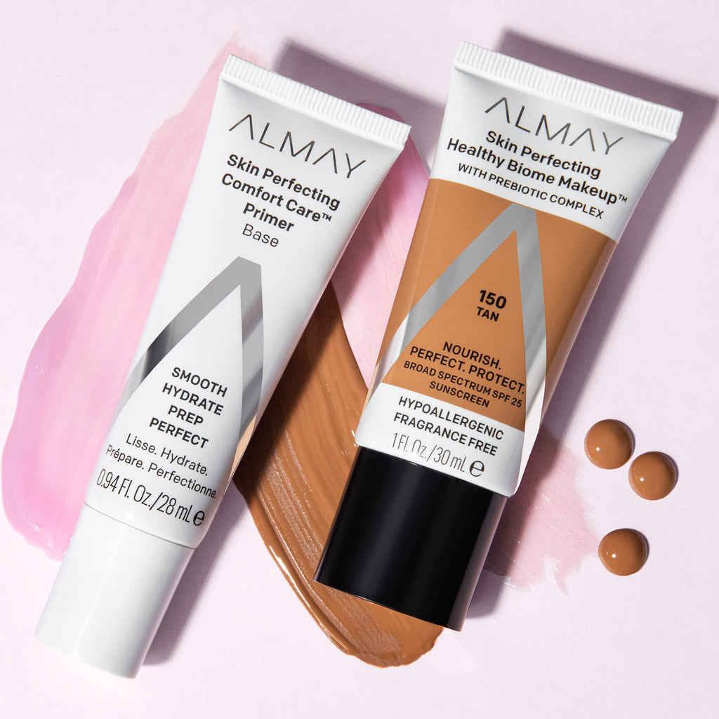 Almay Skin Perfecting Healthy Biome Makeup, 110 Light, 1.0 fluid_ounces