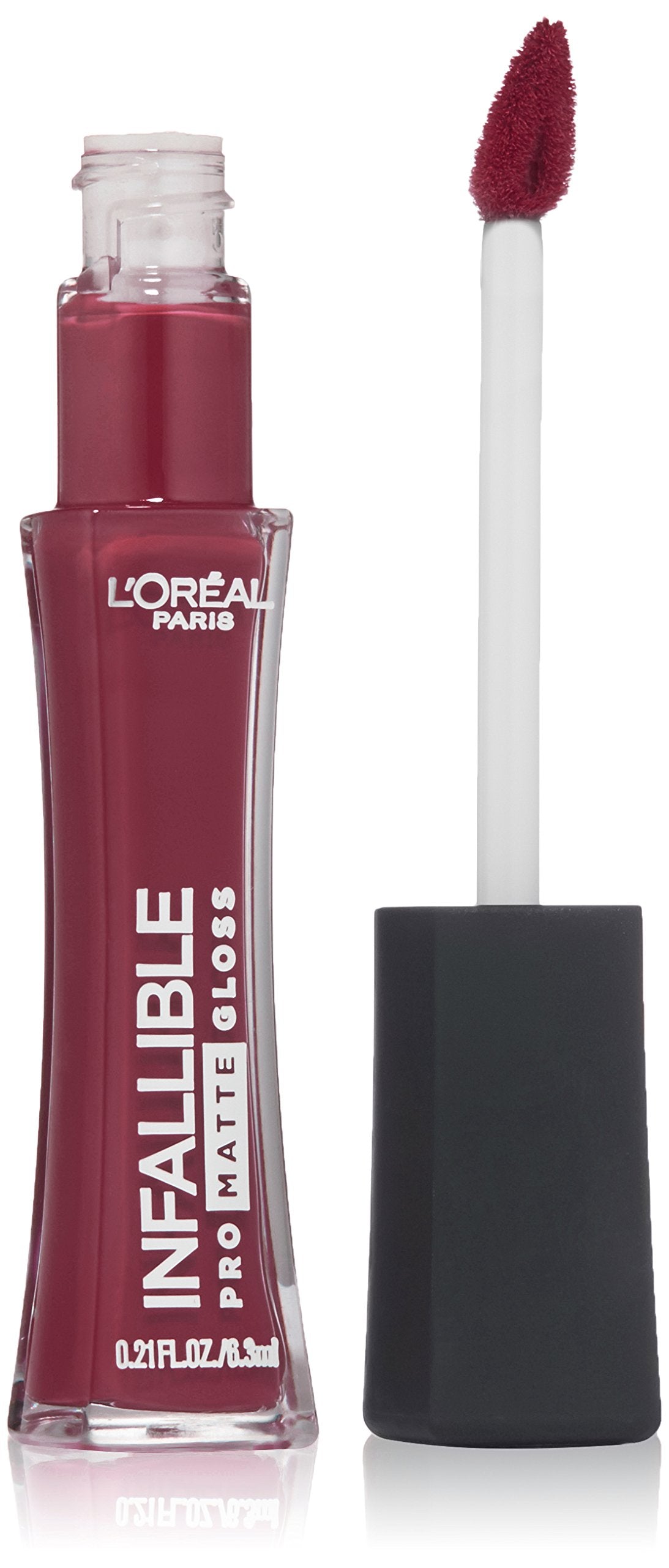 L'Oréal Paris Infallible Lip Pro Matte Lip Gloss, Nude Allude, 0.21 fl. oz.