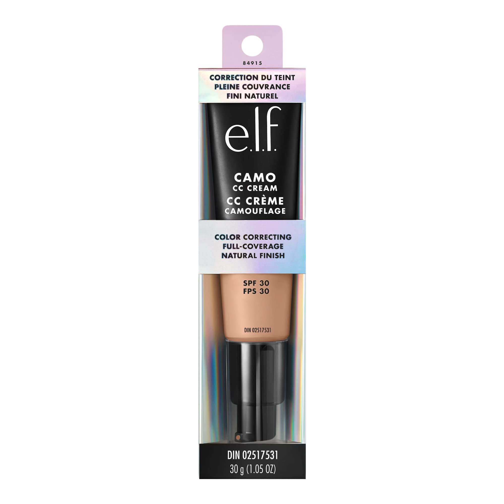ELF camo cc cream cream natural