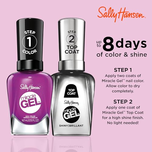 Sally Hansen Miracle Gel™, Cozy Chic Chill in the Heir, Long Lasting, Gel-Like Formula, No UV Lamp Needed