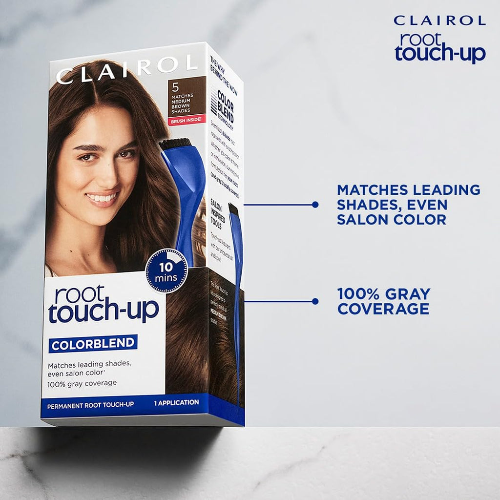 Clairol Root Touch-Up by Nice'n Easy Permanent Hair Dye for Blonde Hair Color with 100% Gray Coverage
