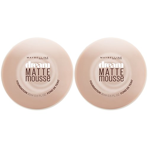 Maybelline Dream Matte Mousse Foundation, Classic Ivory, 0.64 Fl Oz (Pack of 1)