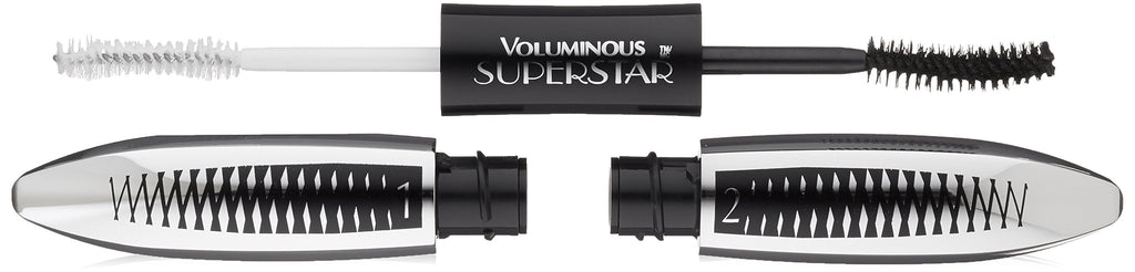 L'Oréal Paris Voluminous Superstar Washable Mascara, Black, 0.41 fl. oz.
