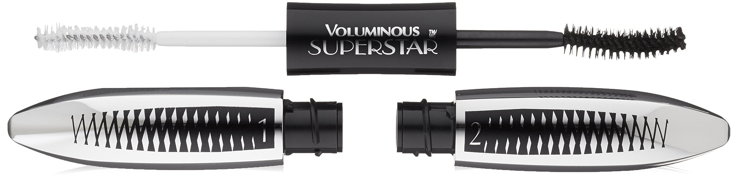L'Oréal Paris Voluminous Superstar Washable Mascara, Black, 0.41 fl. oz.