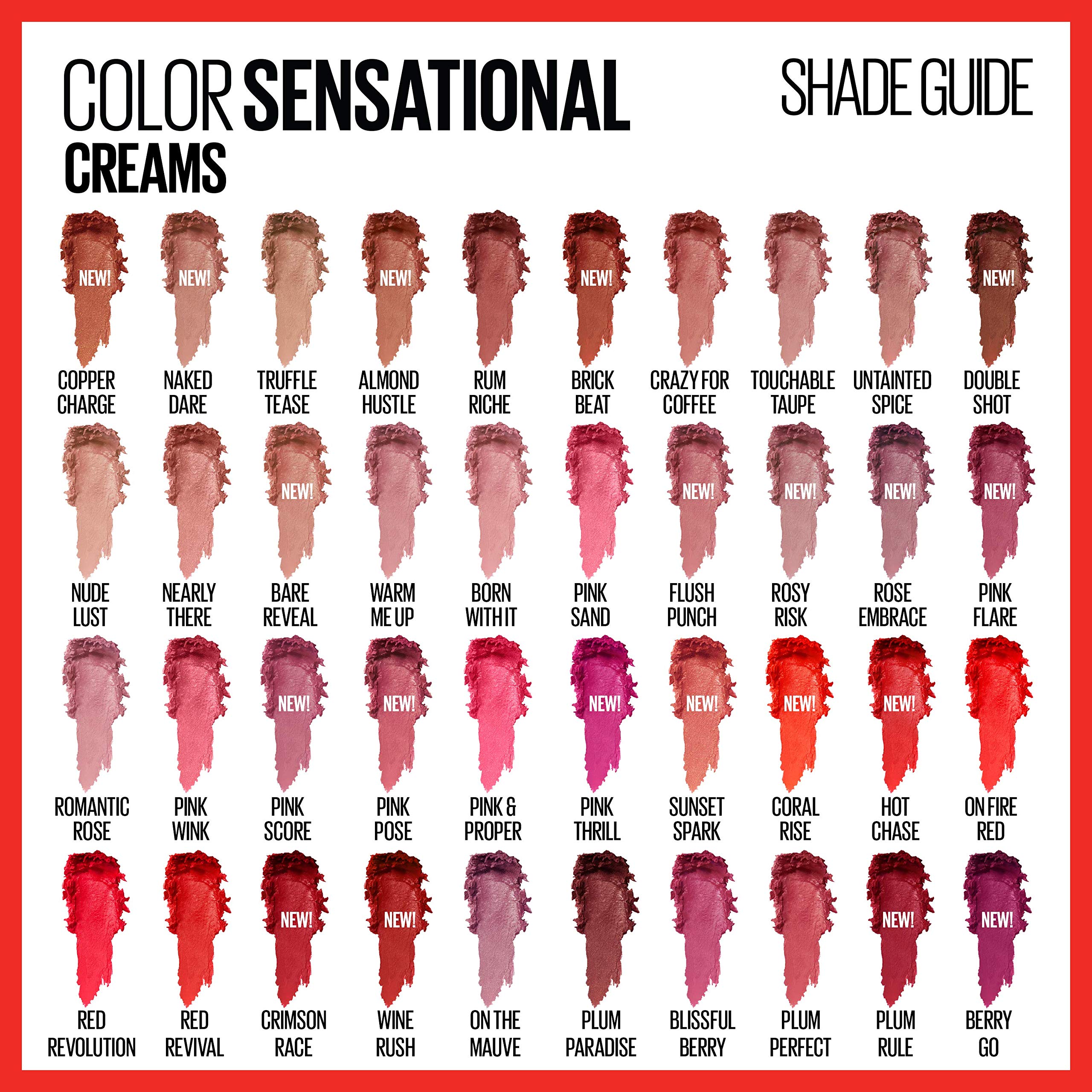Maybelline color sensationallipstickcreamy mattestick