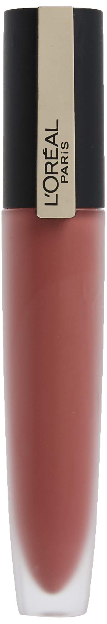 L'Oréal Paris Makeup Rouge Signature, Lasting Matte Lip Stain, Ultra Lightweight, Ultra Comfortable, High Pigment Color, Precise Applicator Shapes & Lines Lips