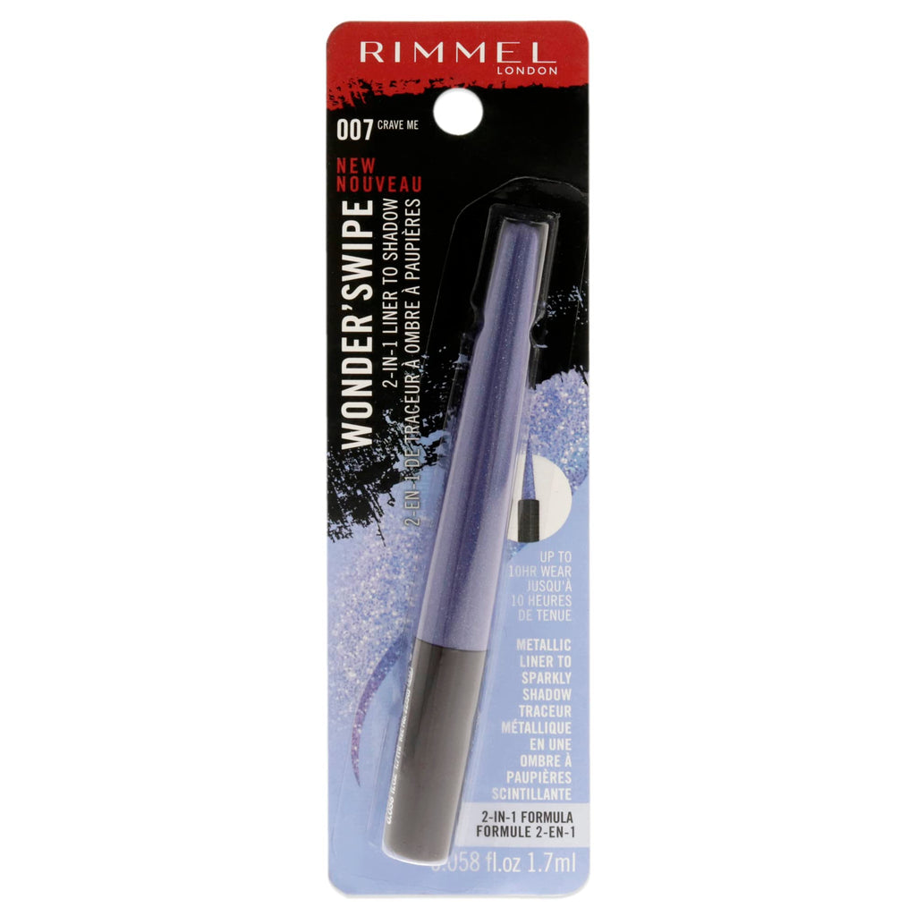 Rimmel Wonder Swipe 2-in-1 Liner to Shadow Eyeliner Women 0.06 Oz