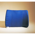 Wing Back Support Color: Navy Blue, Size: 13" H x 18" W x 1.5" D