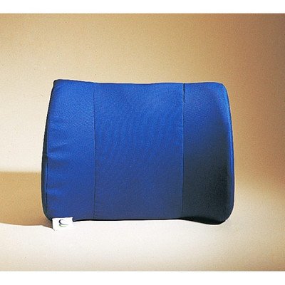 Wing Back Support Color: Navy Blue, Size: 13" H x 18" W x 1.5" D