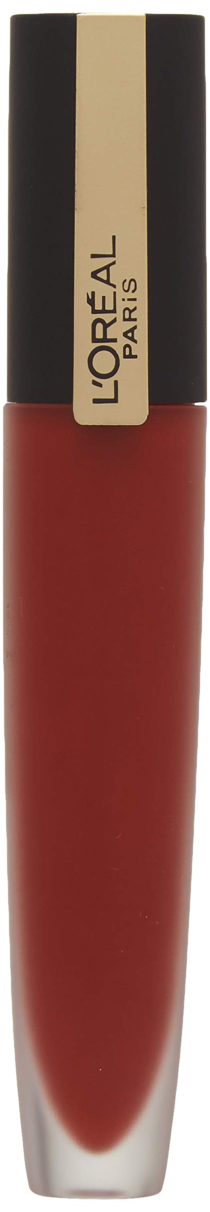 L'Oréal Paris Makeup Rouge Signature, Lasting Matte Lip Stain, Ultra Lightweight, Ultra Comfortable, High Pigment Color, Precise Applicator Shapes & Lines Lips