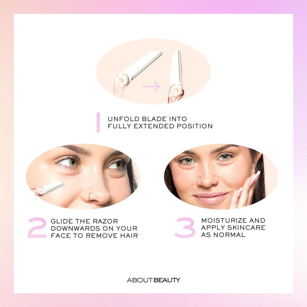 bout Beauty Face N Brow - 3 Beauty Groomers for Hair Removal