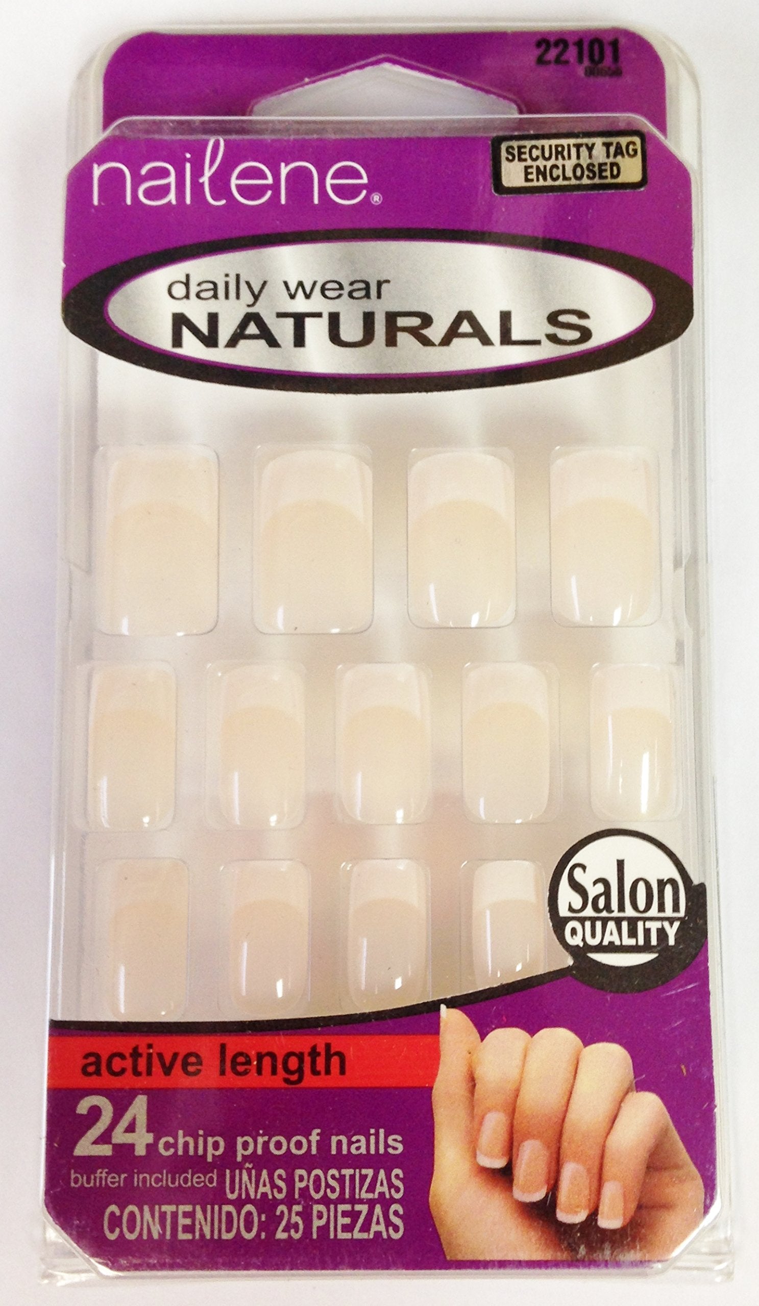 Nailene Daily Wear Naturals - French (Active Length) 22101